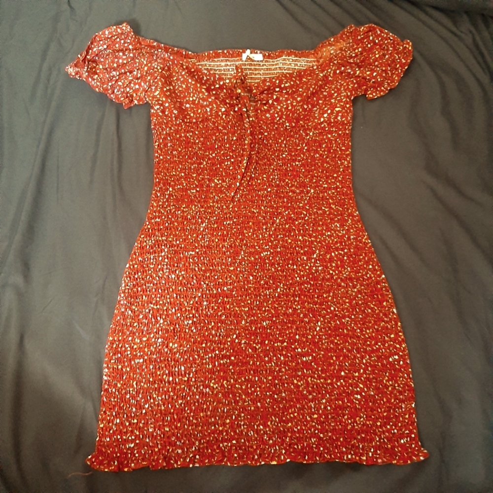 Ruched bodycon dress